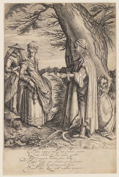 Cartomante da Jacques de Gheyn II