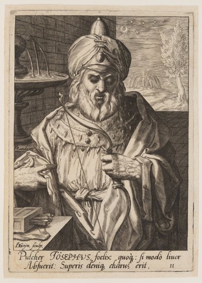 Giuseppe, da I dodici figli di Giacobbe da Jacques de Gheyn II