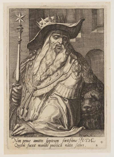 Giuda, da I dodici figli di Giacobbe da Jacques de Gheyn II