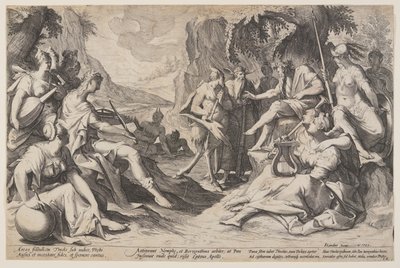Il giudizio di Mida da Jacques de Gheyn II