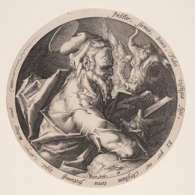 Luca, da Gli evangelisti da Jacques de Gheyn II
