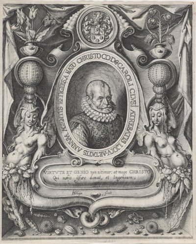 Ritratto di Carolus Clusius (Charles de l