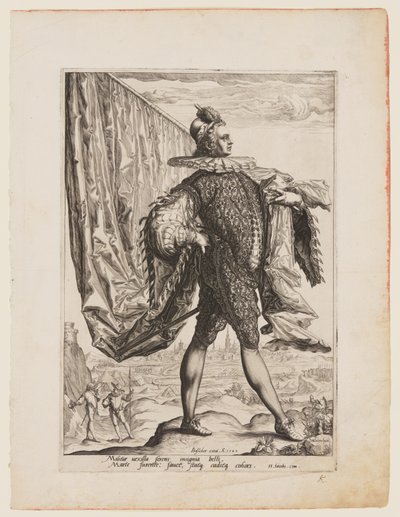 Portatore di standard da Jacques de Gheyn II