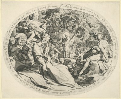 Il miracolo dei cinque pani da Jacques de Gheyn II