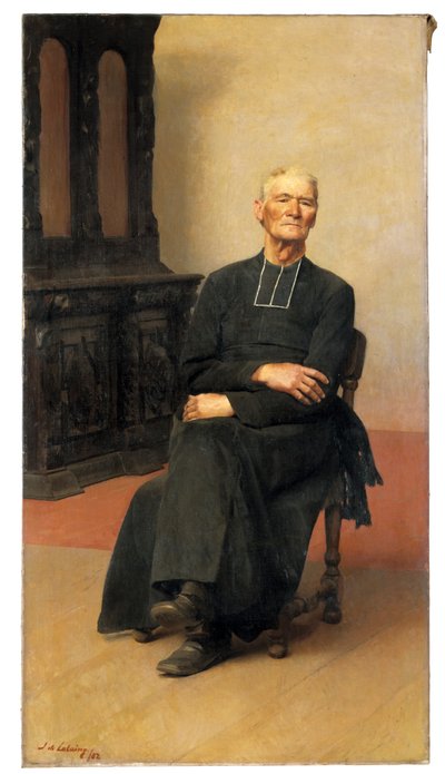 Ritratto di un Vecchio Sacerdote da Jacques de Lalaing