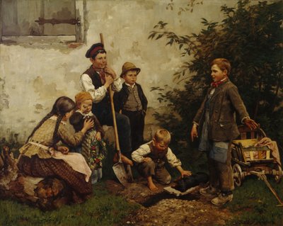 Funerale del cane da Jahn Ekenaes