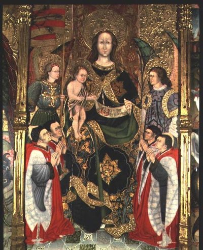 Madonna col Bambino, pannello centrale dell
