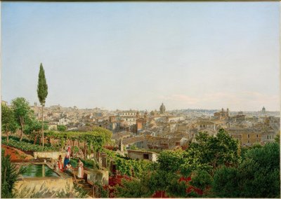 Vista su Roma da Jakob Alt