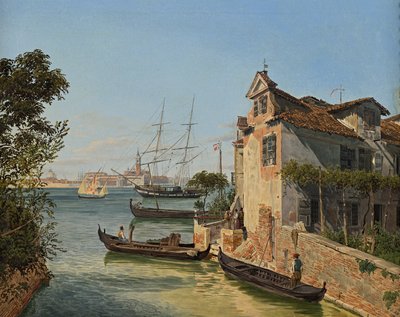 Vista su San Giorgio Maggiore a Venezia da Jakob Alt