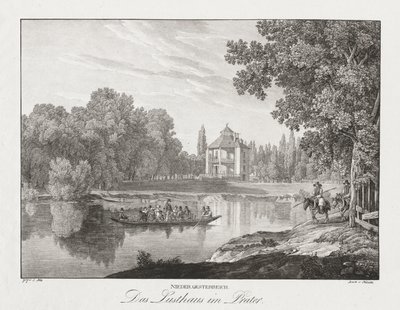 Bassa Austria, il Lusthaus nel Prater da Jakob Alt