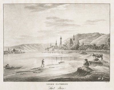 Nieder-Österreich, Stadt Stein, 1819 da Jakob Alt
