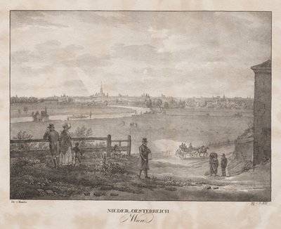 Bassa Austria, città di Vienna da Jakob Alt