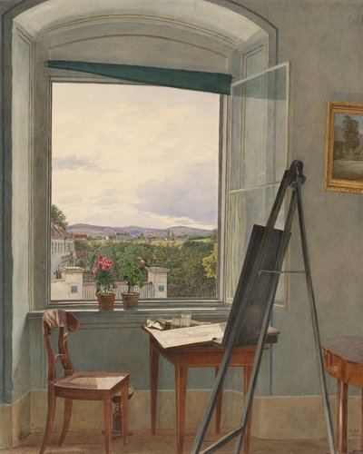 Veduta dallo studio dell