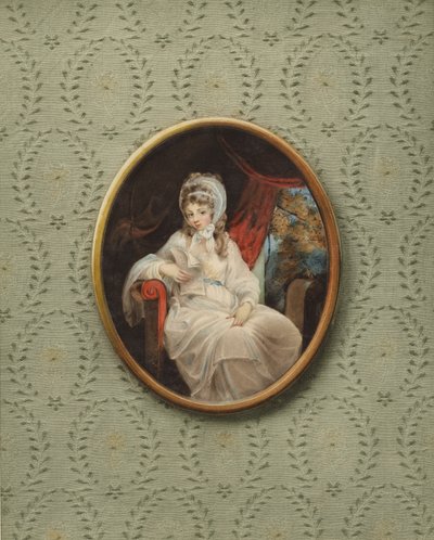 Ritratto di una donna sconosciuta da Jakob Axel Gillberg
