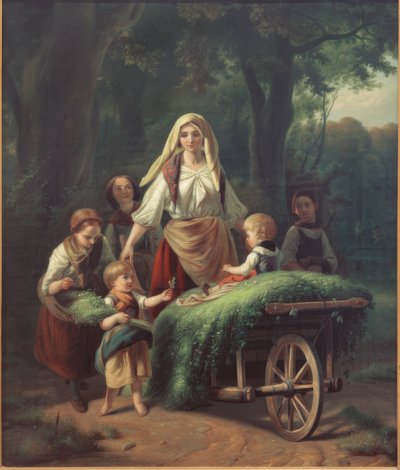 Il ritorno dal bosco da Jakob Becker