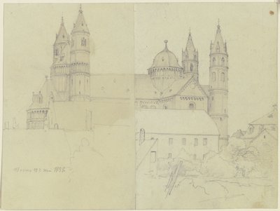 Duomo di Worms da Jakob Becker