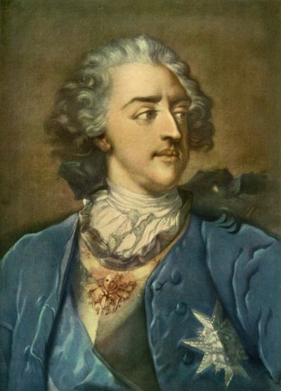 Luigi XV di Francia da Jakob Christoph Le Blon