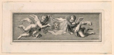Vignette con Angeli e Strumenti della Passione da Jakob Frey