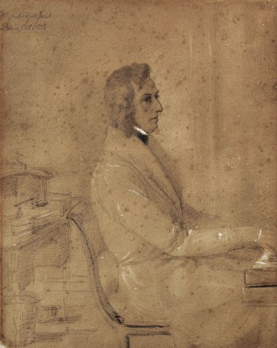 Fryderyk Chopin al pianoforte da Jakob Götzenberger