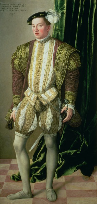 Arciduca Ferdinando del Tirolo (1529-95), figlio dell