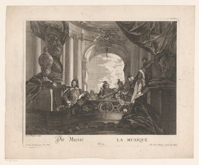 Allegoria della musica da Jakob Wangner