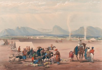 La città di Candahar da James (after) Atkinson