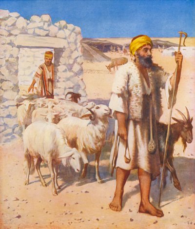 Terra Santa: pastore e ovile da James (after) Clark