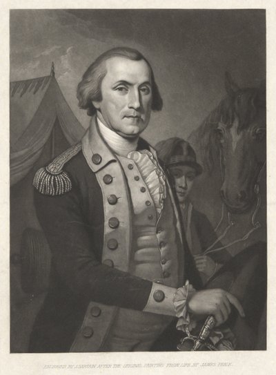 George Washington, pub. 1850 da James (after) Peale