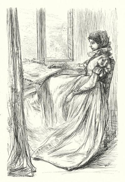 Gli amanti di Lady Mabel da James Abbott McNeill (after) Whistler