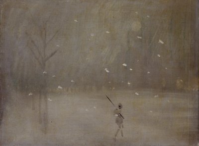 Tempesta di neve da James Abbott McNeill (after) Whistler