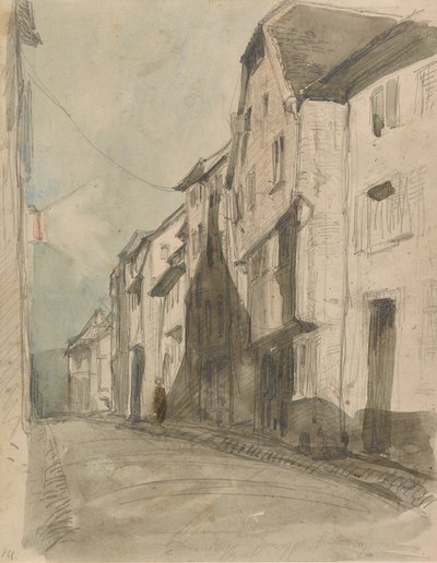 Una strada a Saverne da James Abbott McNeill Whistler