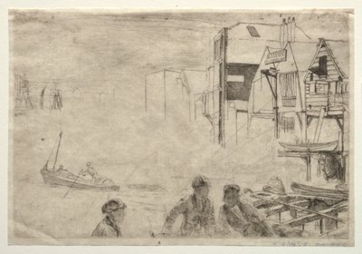 Un molo da James Abbott McNeill Whistler