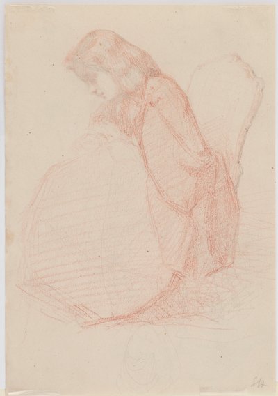 Un disegno bifacciale di Fumette e Clown danzanti, 1855-1859 da James Abbott McNeill Whistler