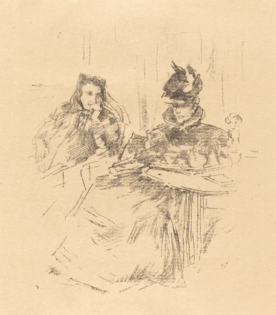 Tè del pomeriggio, 1897 da James Abbott McNeill Whistler
