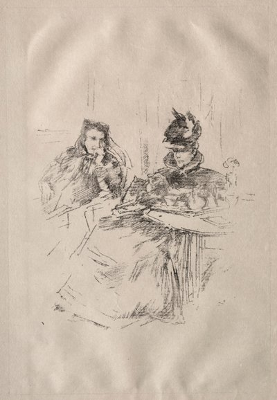 Tè del pomeriggio, Mrs. Phillips e Mrs. Charles Whibley da James Abbott McNeill Whistler