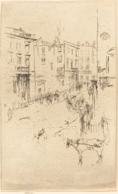 Alderney Street da James Abbott McNeill Whistler