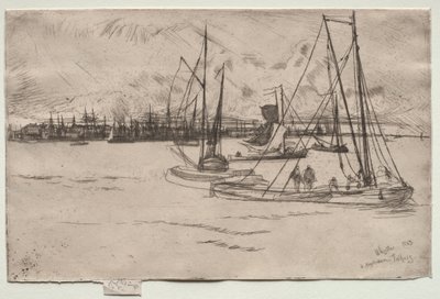 Amsterdam dal Tolhuis da James Abbott McNeill Whistler