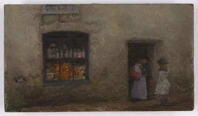 Una nota arancione: Negozio di dolci da James Abbott McNeill Whistler