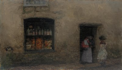 Una nota arancione: Negozio di dolci da James Abbott McNeill Whistler