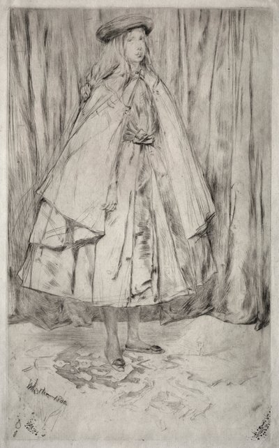 Annie Haden, 1860 da James Abbott McNeill Whistler