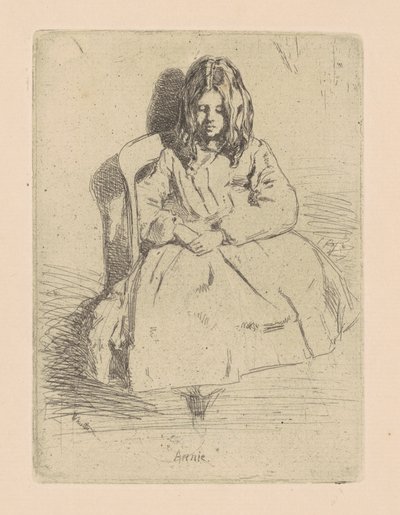 Annie seduta da James Abbott McNeill Whistler