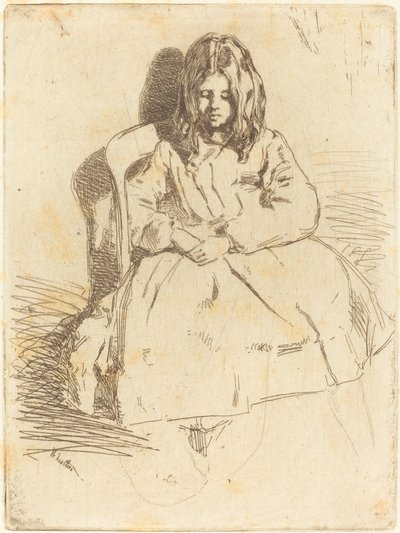Annie seduta da James Abbott McNeill Whistler