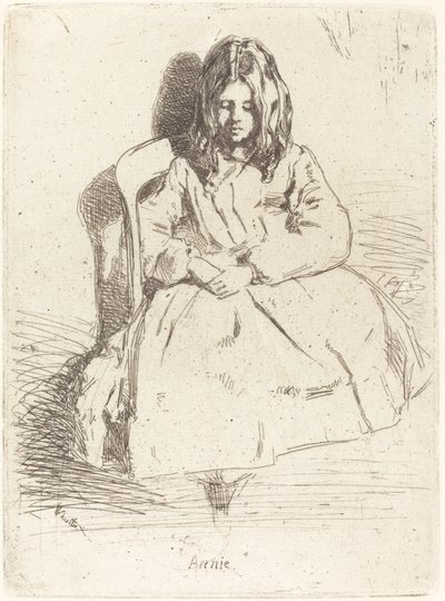 Annie seduta da James Abbott McNeill Whistler