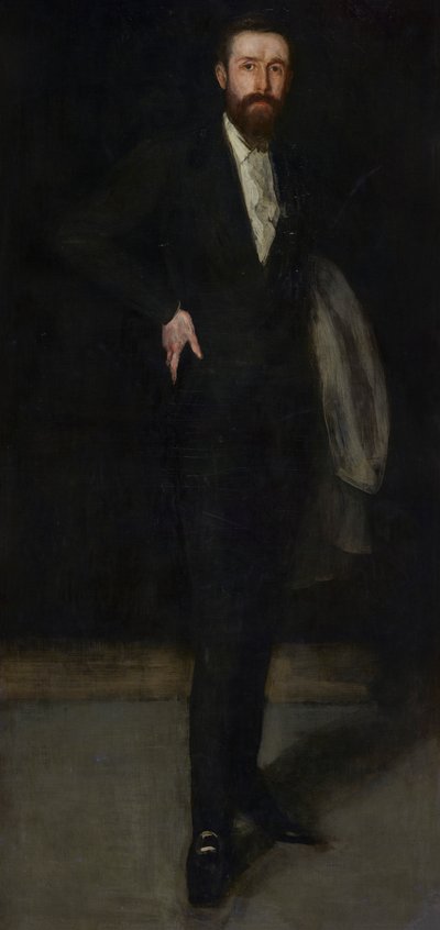 Composizione in nero: Ritratto di F. R. Leyland da James Abbott McNeill Whistler