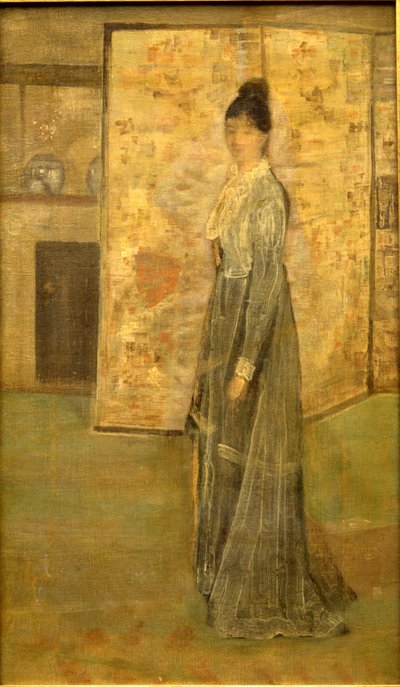 Composizione in carne e grigio: lo schermo cinese da James Abbott McNeill Whistler