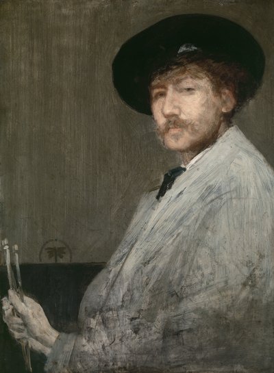 Composizione in grigio: Ritratto del pittore da James Abbott McNeill Whistler