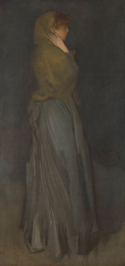 ‘Composizione in Giallo e Grigio’: Effie Deans da James Abbott McNeill Whistler