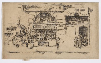 Atelier di gioielleria da James Abbott McNeill Whistler