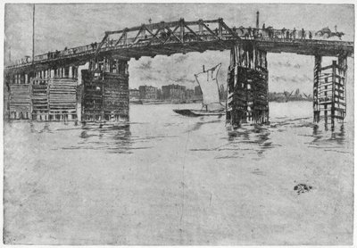 Ponte di Battersea, Londra, XIX secolo 1904 da James Abbott McNeill Whistler