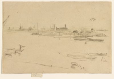 Mattina a Battersea, 1875 da James Abbott McNeill Whistler